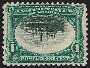 Sale 1227, Lot 3190, 1901 Pan-American Issue Including Inverts (Scott 294-299)