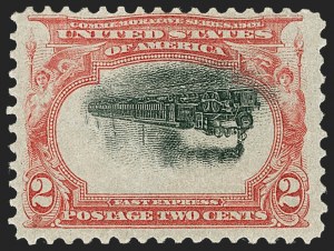 Sale 1227, Lot 3191, 1901 Pan-American Issue Including Inverts (Scott 294-299)