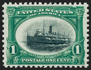 Sale 1227, Lot 3193, 1901 Pan-American Issue Including Inverts (Scott 294-299)