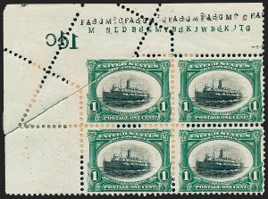 Sale 1227, Lot 3195, 1901 Pan-American Issue Including Inverts (Scott 294-299)