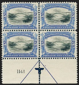 Sale 1227, Lot 3206, 1901 Pan-American Issue Including Inverts (Scott 294-299)