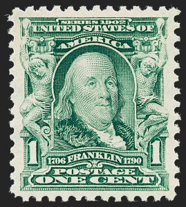 Sale Number 1227, Lot Number 3213, 1902-08 Issues (Scott 300-313)