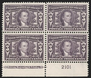 Sale 1227, Lot 3269, 1904 Louisiana Purchase, 1907 Jamestown Issues (Scott 323-330)