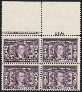 Sale 1227, Lot 3270, 1904 Louisiana Purchase, 1907 Jamestown Issues (Scott 323-330)