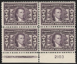 Sale 1227, Lot 3271, 1904 Louisiana Purchase, 1907 Jamestown Issues (Scott 323-330)