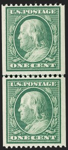 Sale 1227, Lot 3293, 1908-10 Washington-Franklin Issues (Scott 331-356)