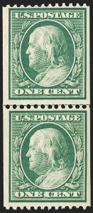 Sale 1227, Lot 3294, 1908-10 Washington-Franklin Issues (Scott 331-356)