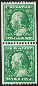 Sale Number 1227, Lot Number 3295, 1908-10 Washington-Franklin Issues (Scott 331-356)