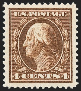 Sale 1227, Lot 3348, 1910-13 Washington-Franklin Issue (Scott 374-396)