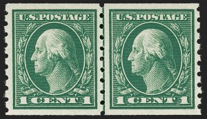 Sale 1227, Lot 3385, 1912-14 Washington-Franklin Issues (Scott 405-423)