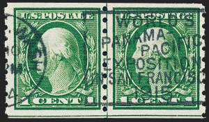 Sale 1227, Lot 3386, 1912-14 Washington-Franklin Issues (Scott 405-423)