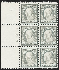 Sale 1227, Lot 3398, 1913-15 Washington-Franklin Issues (Scott 424-447)