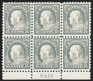 Sale 1227, Lot 3399, 1913-15 Washington-Franklin Issues (Scott 424-447)