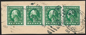 Sale 1227, Lot 3402, 1913-15 Washington-Franklin Issues (Scott 424-447)