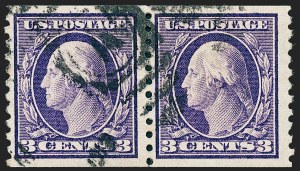 Sale 1227, Lot 3408, 1913-15 Washington-Franklin Issues (Scott 424-447)