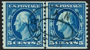 Sale 1227, Lot 3411, 1913-15 Washington-Franklin Issues (Scott 424-447)