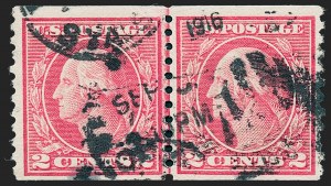 Sale 1227, Lot 3423, 1913-15 Washington-Franklin Issues (Scott 449-461)