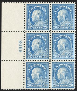 Sale 1227, Lot 3448, 1916-17 Washington-Franklin Issues (Scott 462-480)