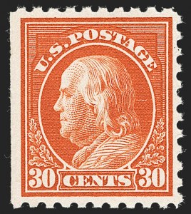 Sale 1227, Lot 3449, 1916-17 Washington-Franklin Issues (Scott 462-480)