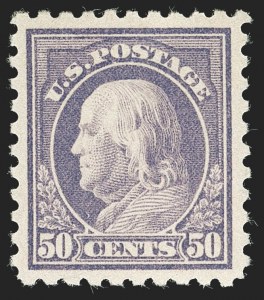 Sale 1227, Lot 3451, 1916-17 Washington-Franklin Issues (Scott 462-480)
