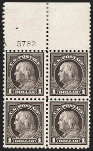 Sale 1227, Lot 3455, 1916-17 Washington-Franklin Issues (Scott 462-480)