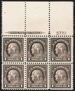 Sale 1227, Lot 3491, 1917-19 Washington-Franklin Issues (Scott 481-524)
