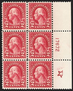 Sale 1227, Lot 3525, 1922-29 Issues (Scott 551-621)