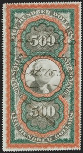 Sale 1227, Lot 3849, Revenues, First thru Third Issues