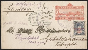 Sale 1227, Lot 3949, U.S. Possessions, including Hawaii Postal Stationery