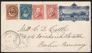 Sale 1227, Lot 3954, U.S. Possessions, including Hawaii Postal Stationery