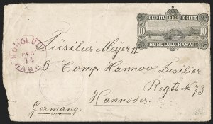 Sale 1227, Lot 3965, U.S. Possessions, including Hawaii Postal Stationery
