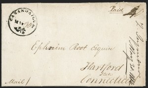 Sale 1230, Lot 1009, Stampless Markings by State