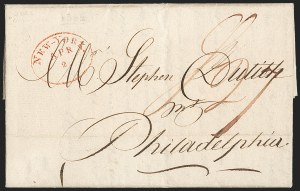 Sale 1230, Lot 1022, Ship Letter and Steamboat Mail