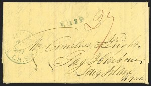 Sale 1230, Lot 1042, The Sandford N. Arnold Collection of Early Texas Postal History