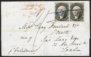 Sale 1230, Lot 1120, Postmasters’ Provisionals