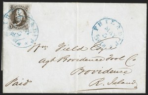 Sale 1230, Lot 1129, 1847 Issue Covers