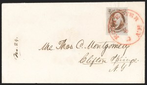 Sale 1230, Lot 1132, 1847 Issue Covers