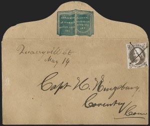 Sale 1230, Lot 1138, 1847 Issue Covers
