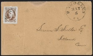 Sale 1230, Lot 1143, 1847 Issue Covers