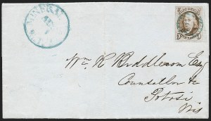 Sale 1230, Lot 1145, 1847 Issue Covers