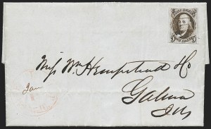 Sale 1230, Lot 1146, 1847 Issue Covers