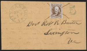 Sale 1230, Lot 1149, 1847 Issue Covers