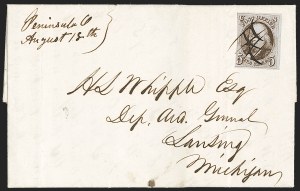 Sale 1230, Lot 1152, 1847 Issue Covers
