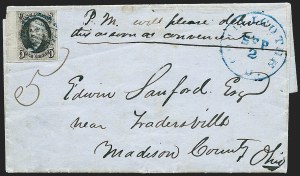 Sale 1230, Lot 1161, 1847 Issue Covers