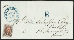 Sale 1230, Lot 1164, 1847 Issue Covers