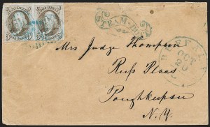Sale 1230, Lot 1172, 1847 Issue Covers