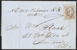 Sale 1230, Lot 1177, 1847 Issue Covers