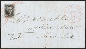 Sale 1230, Lot 1186, 1847 Issue Covers