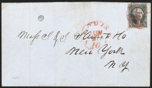 Sale 1230, Lot 1198, 1847 Issue Covers