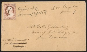 Sale 1230, Lot 1223, 1851-56 and 1857-60 Issues Covers